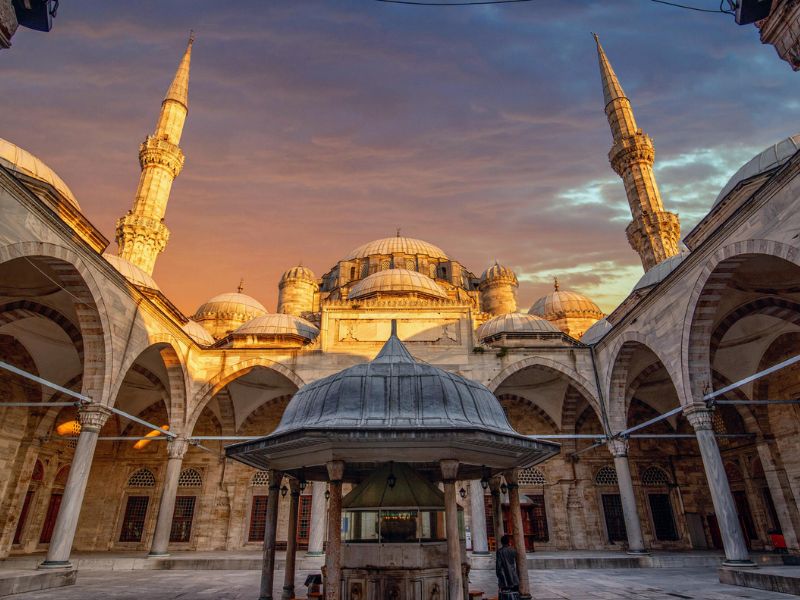 Mosque of Suleyman the Magnificent istanbul